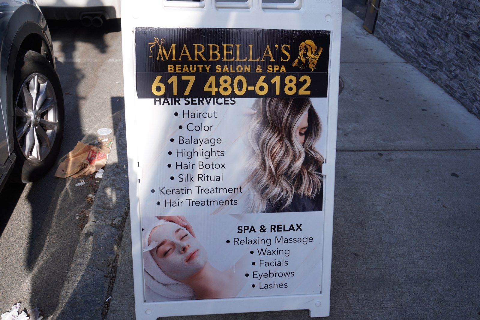 Marbella signage